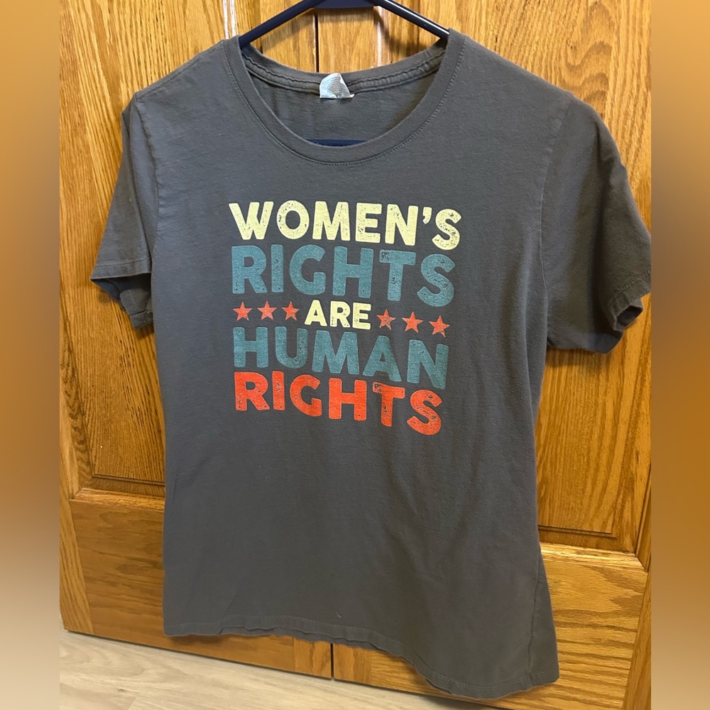 Women's Rights Graphic Tee - Gray